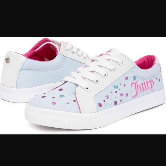 BRAND NEW JUICY COUTURE GIRLS WALKING LACE-UP SNEAKERS G1 - Picture 5 of 16